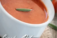 Slow-Cooked Tomato Basil Soup Recipe for Cozy Weeknights