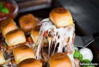 Savory Mushroom Blend Meatball Sliders Recipe
