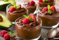 Avocado and Melted Chocolate Mousse That Turns Creamy Without Cream