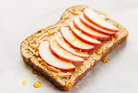 Apple & Honey Peanut Butter Toast Recipe — Quick Morning Snack