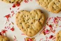 Heart-Shaped Chocolate Chip Cookies Recipe for Valentine Treats