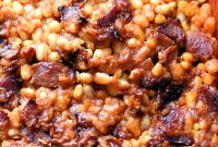 Savory Baked Beans with Bacon Recipe for the Oven