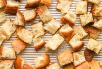 Crispy Homemade Croutons Recipe for Salads and Soups