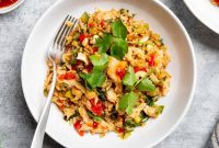 Salmon Fried Rice Recipe with Garlic and Soy (30-Minute)