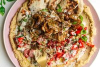 Crispy Air Fryer Chicken Doner Kebab Platter Recipe