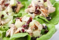 Cranberry Pecan Chicken Salad with High Protein Boost