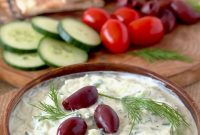 Authentic Greek Tzatziki Sauce Recipe — Creamy Cucumber Yogurt Dip