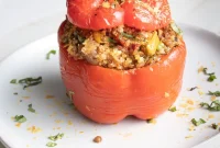 Vegan Lentil-Stuffed Peppers Recipe: Hearty Plant-Based Dinner