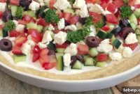 7-Layer Greek Hummus Dip Recipe for Parties and Snacks