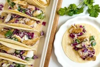 Crispy Baja-Style Rockfish Tacos with Tangy Slaw