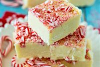 Peppermint White Chocolate Fudge Recipe for Festive Holidays