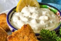 Classic Creamy Tartar Sauce Recipe for Fish and Seafood