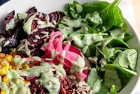 Hearty Wild Rice Bowl with Roasted Vegetables and Citrus Dressing