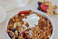 Apple Cinnamon Breakfast Crumble Recipe for Cozy Mornings