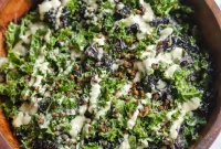 Protein-Packed Vegan Caesar Salad Bowl with Lentils