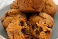 Large-Batch Pumpkin Chocolate Chip Muffins Recipe