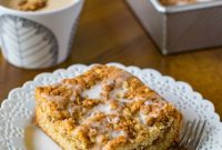 Eggless Coffee Cake with Walnut Streusel Topping
