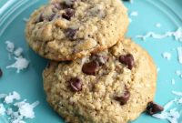 Coconut Chocolate Chip Oatmeal Cookies Recipe