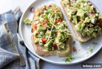 Creamy Avocado Toast with Feta, Lime & Crispy Seeds
