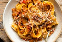 Hearty Vegetable Ragu with Pappardelle Pasta Recipe