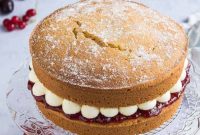 Light and Fluffy Vegan Victoria Sponge Cake Recipe