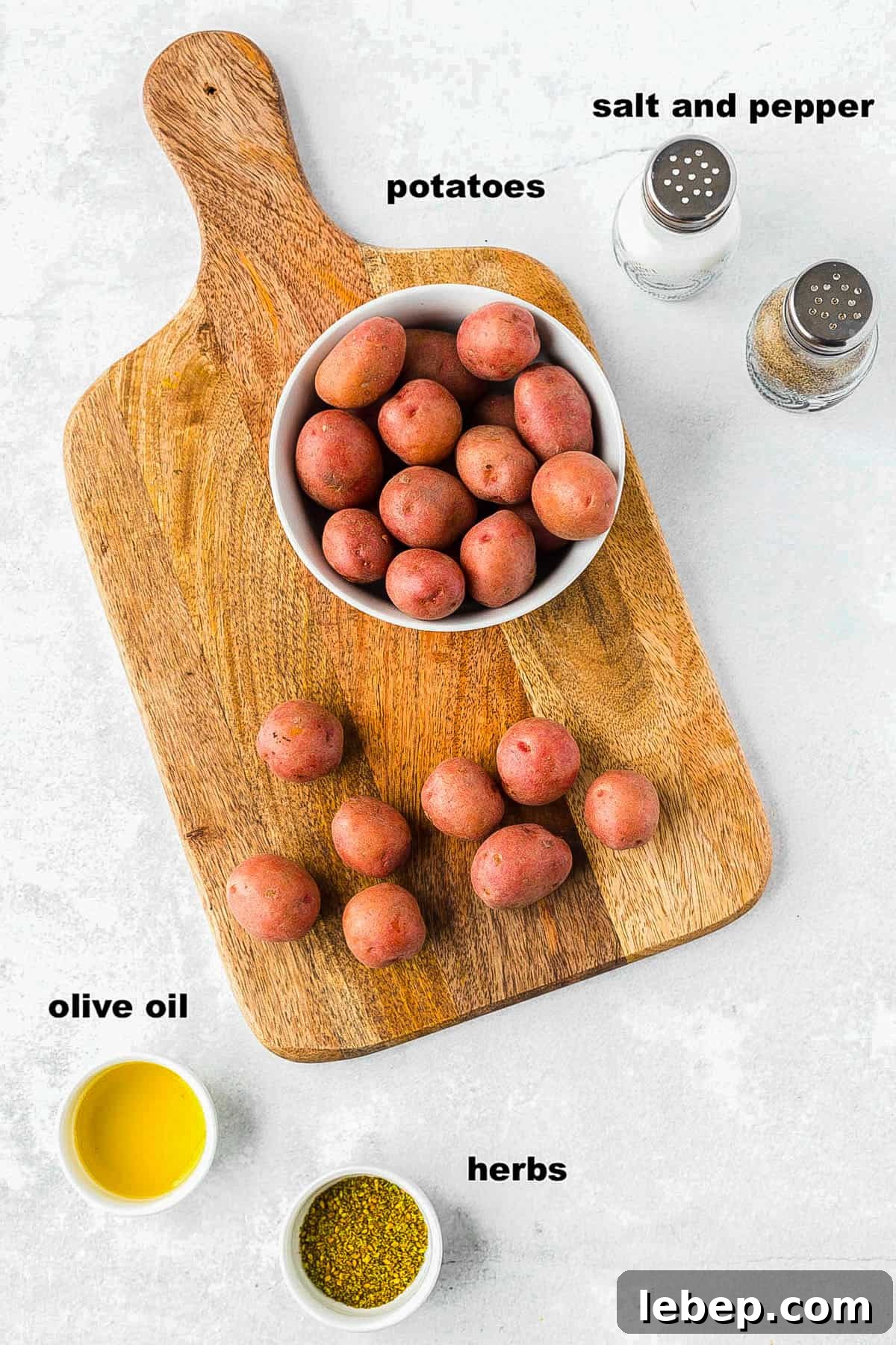 Crispy Air-Fryer Red Potatoes Recipe for Perfectly Roasted Sides 3 ingredients to make the recipe