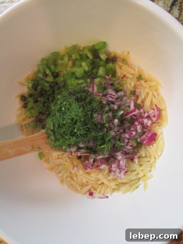 Lemony Salmon and Caper Orzo Salad Recipe 5 img 1110 4