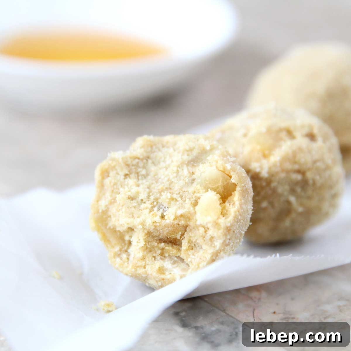 how to make ginger honey protein balls
