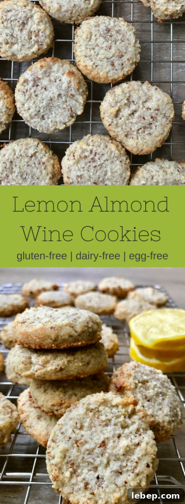 Lemon Almond Cookies Made with Wine for Light, Zesty Flavor 11 Lemon Almond Wine Cookies