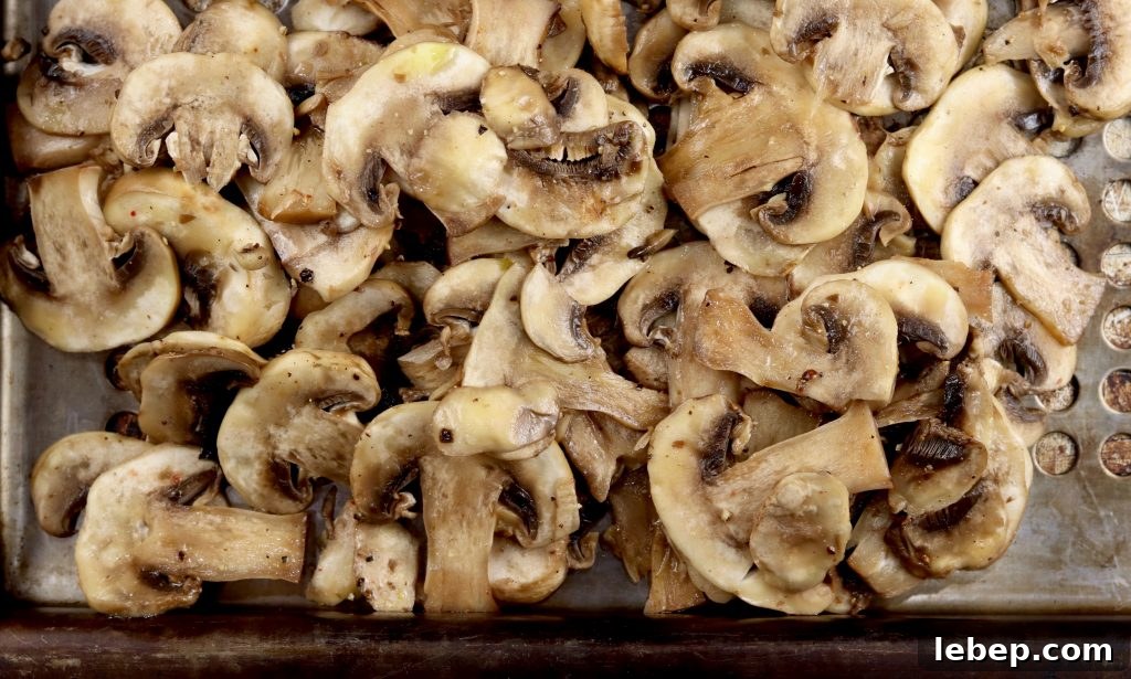 Grilled Mushroom & Swiss Burger Recipe for Juicy Flavor 3 Grilled Mushrooms