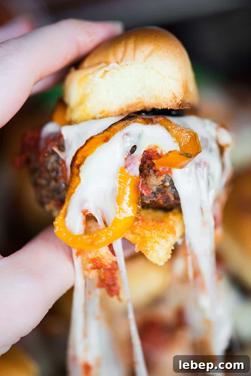 Savory Mushroom Blend Meatball Sliders Recipe 3 easy baked sliders with mushrooms