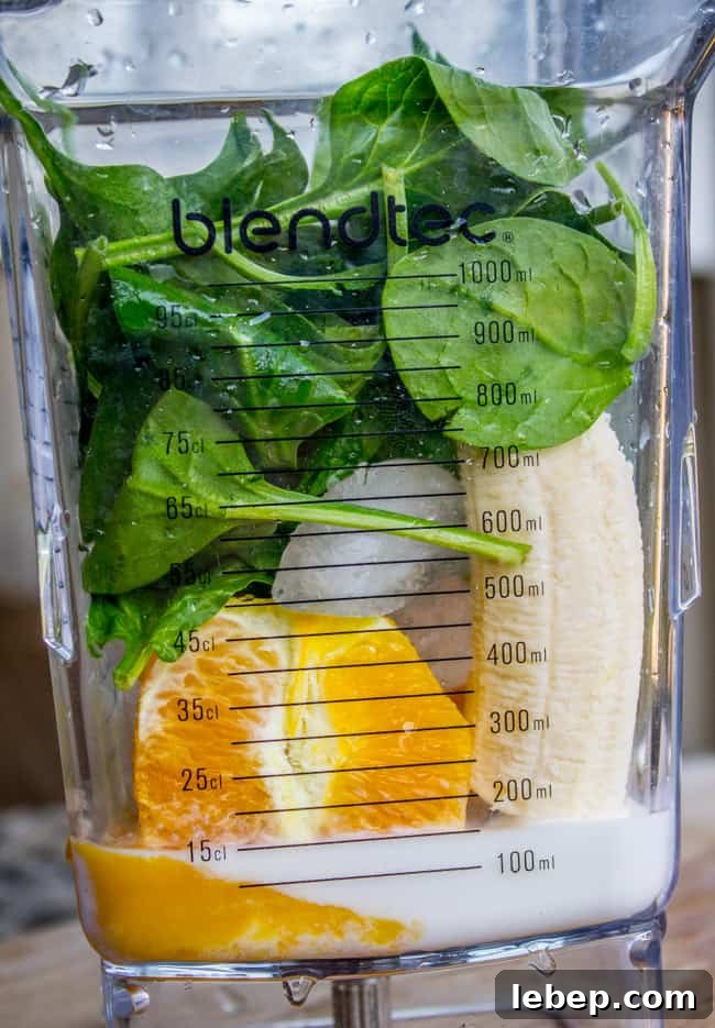 Green Orange Julius Smoothie Recipe for a Creamy Citrus Boost 4 Green Orange Julius Smoothie from The Food Charlatan