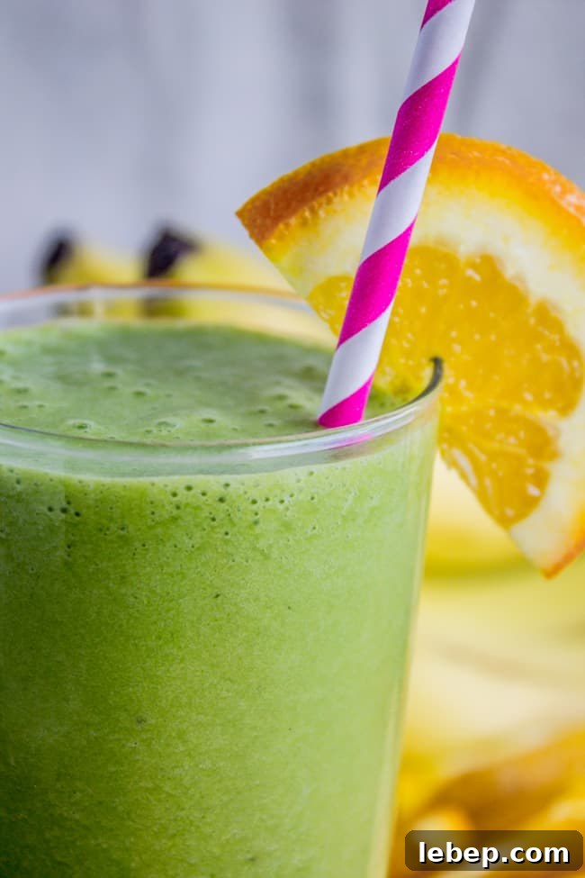 Green Orange Julius Smoothie Recipe for a Creamy Citrus Boost 8 Green Orange Julius Smoothie from The Food Charlatan