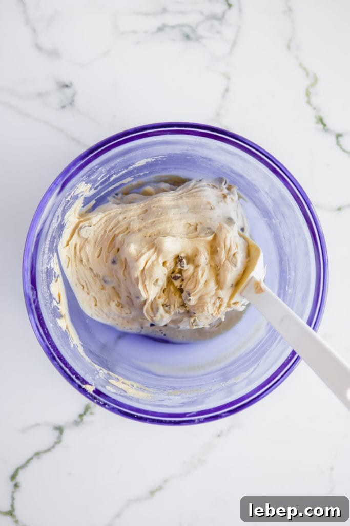 batter for dairy free easy chewy blondies