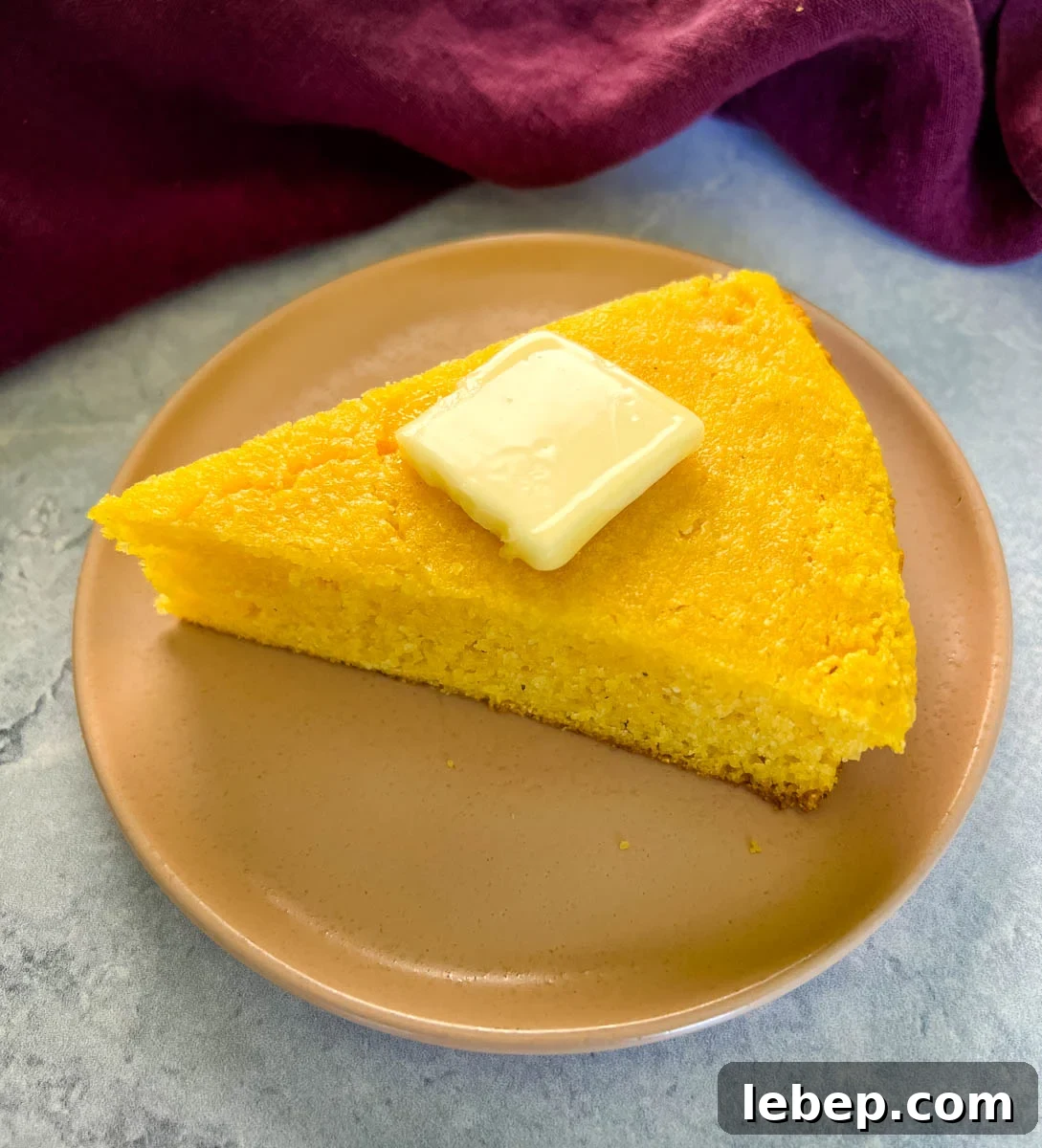 honey drizzled on southern cornbread