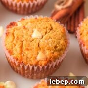 low carb pumpkin muffins with white chocolate chips