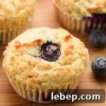 Easy keto Blueberry Muffins