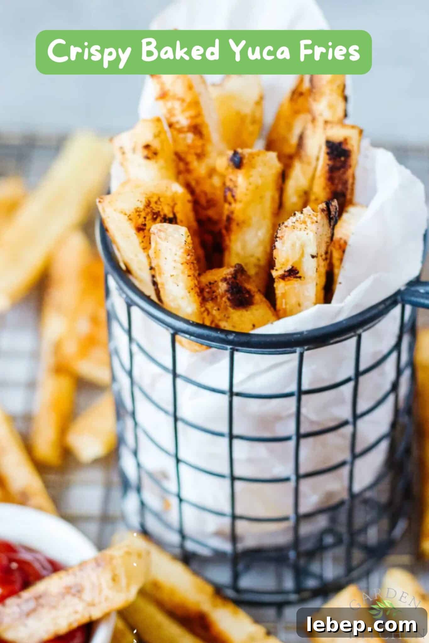 crispy yuca fries