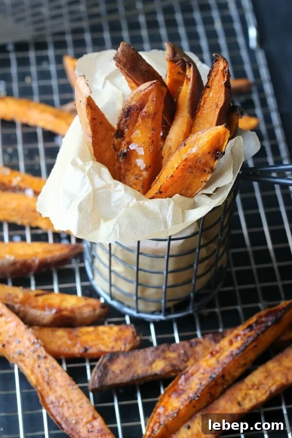 Sea Salt Sweet Potato Steak Fries