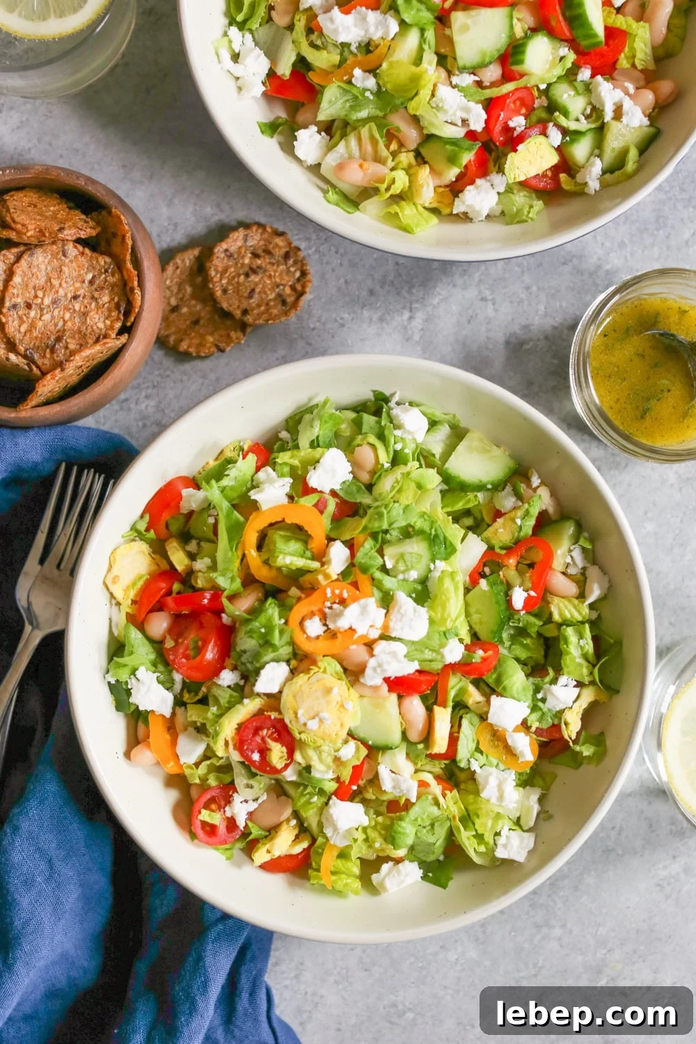 Chopped Fridge-Cleanout Salad: Quick Leftover Veggie Recipe 11 clean-out-the-fridge-chopped-salad-8