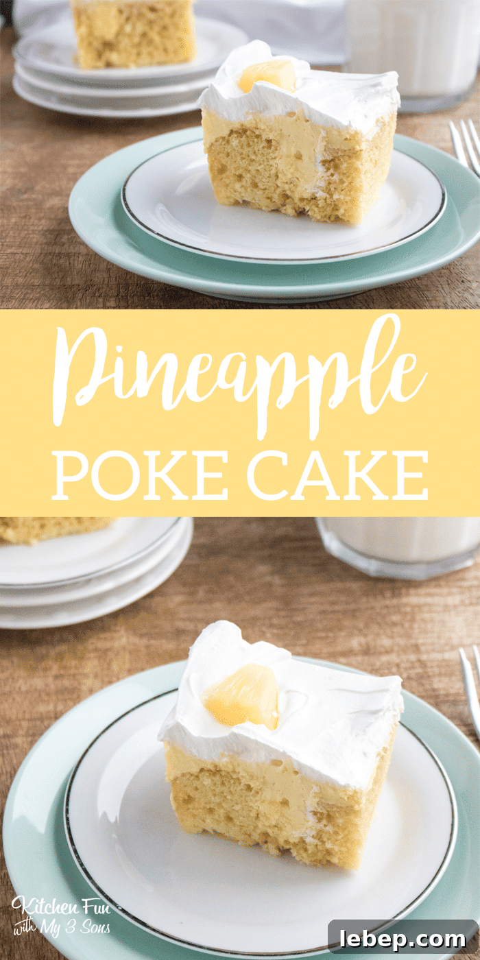 Pineapple Poke Cake
