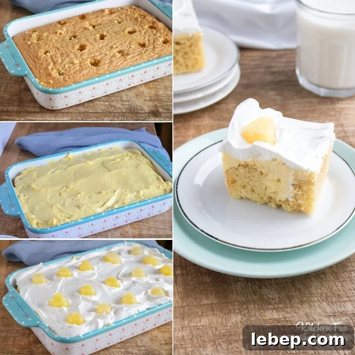 Pineapple Poke Cake