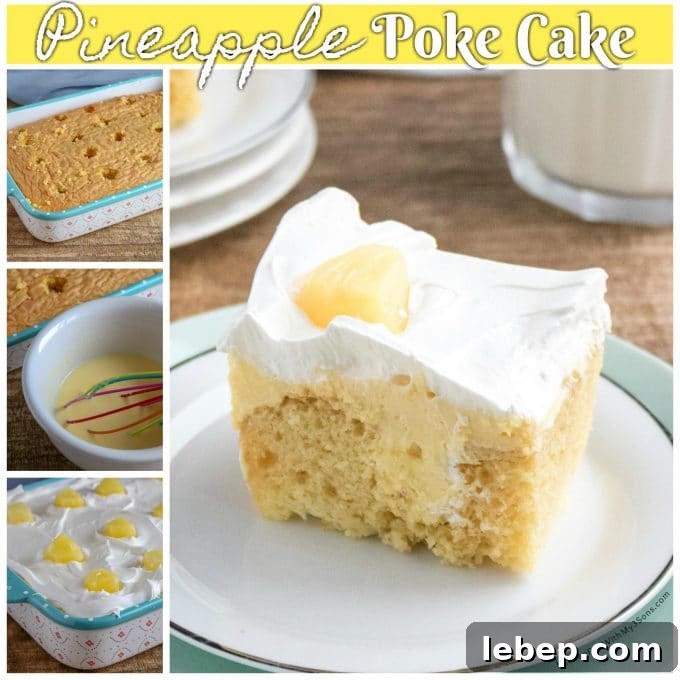 Pineapple Poke Cake