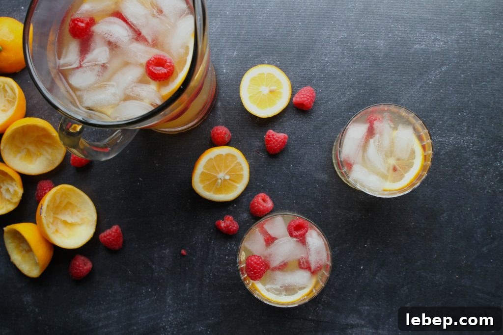 raspberry lemonade