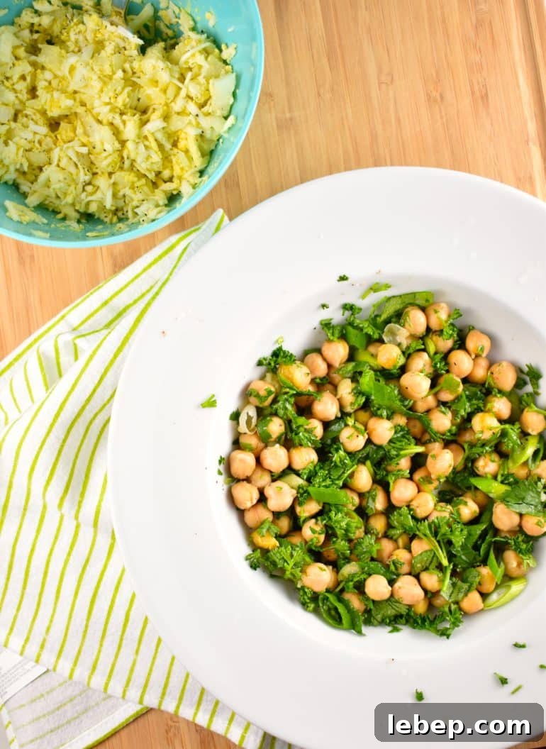 Protein-Packed Egg and Chickpea Salad with Lemon-Dill Dressing 3 Egg and Chickpea Salad