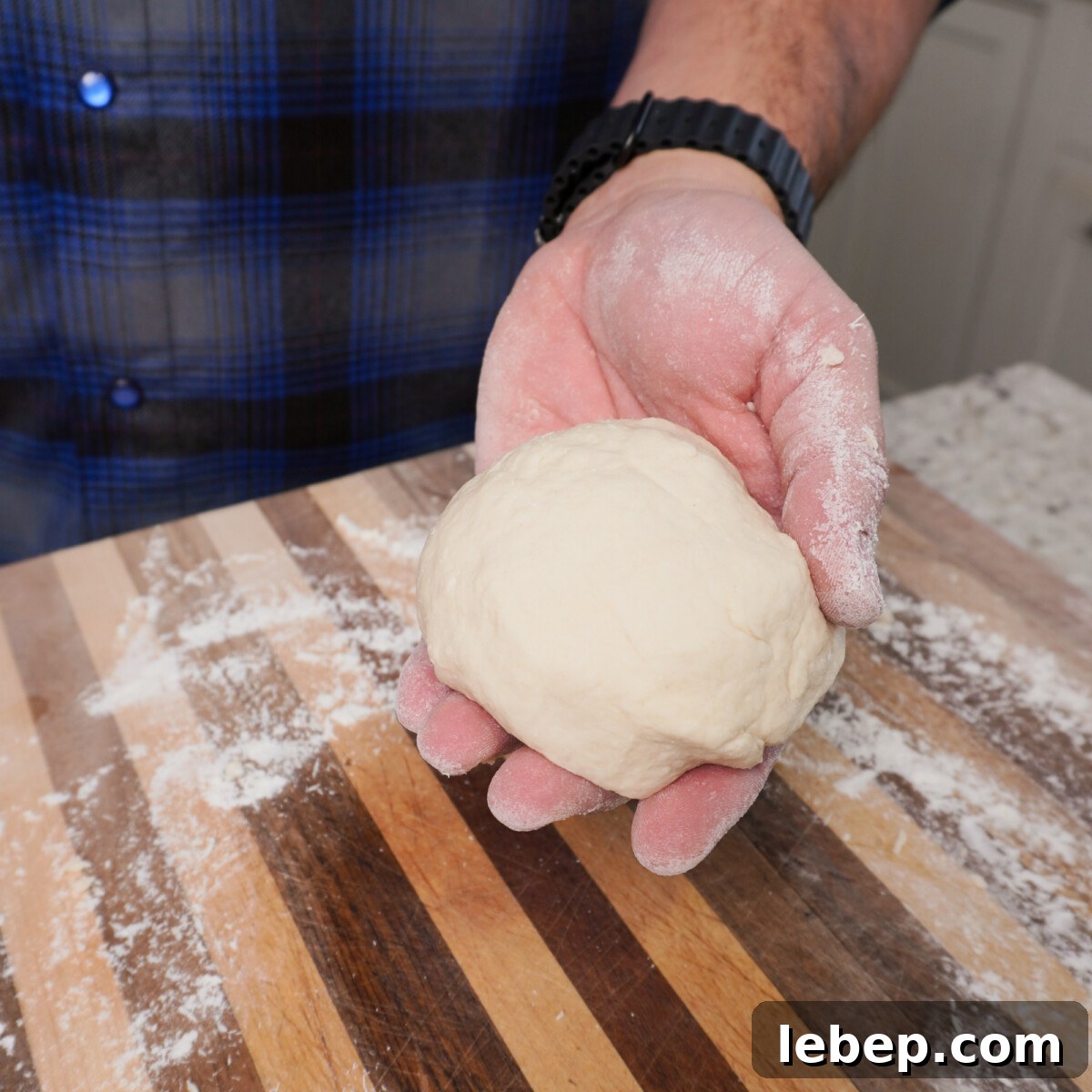 Pierogi dough.