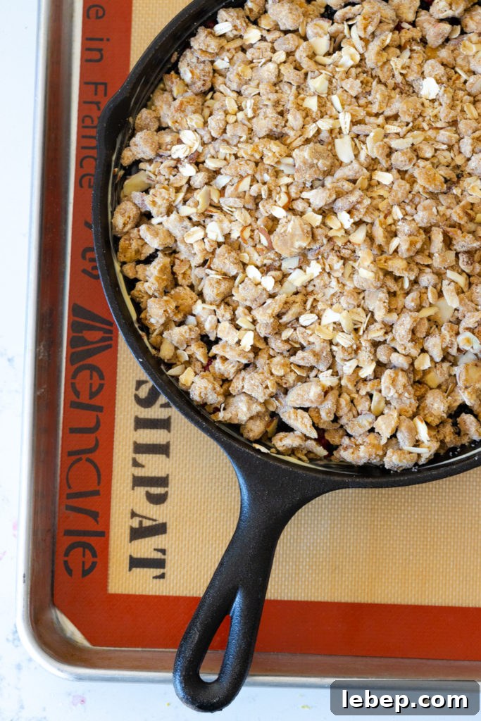 Mixed Berry Oat and Almond Crisp Recipe 13 Pre-baked Mixed Berry Oat Almond Crisp