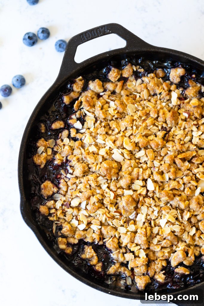 Mixed Berry Oat and Almond Crisp Recipe 15 Crisp oat almond topping baked