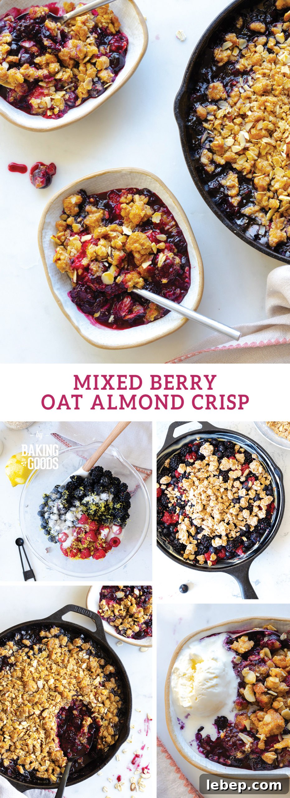 Mixed Berry Oat and Almond Crisp Recipe 27 Mixed Berry Oat Almond Crisp by Baking The Goods
