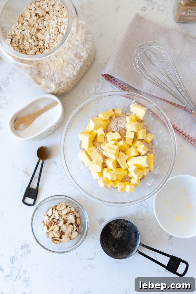 Mixed Berry Oat and Almond Crisp Recipe 5 Crisp topping ingredients